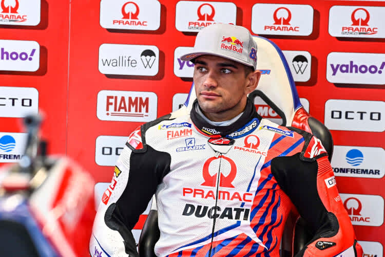 Jorge Martin hatte am Samstag große Probleme