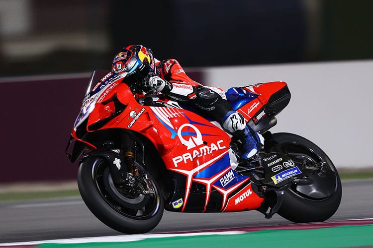 Jorge Martin, letztes Jahr WM-Vierter in der Moto2, sitzt jetzt auf der Pramac-Ducati