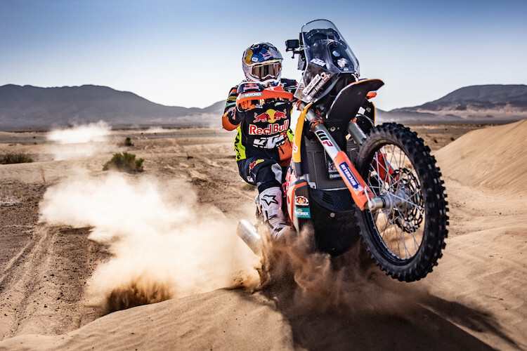 Matthias Walkner eroberte in Marokko den zweiten Gesamtrang