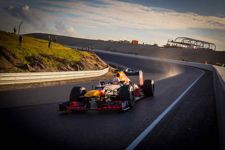 Max Verstappen im März 2020 in Zandvoort