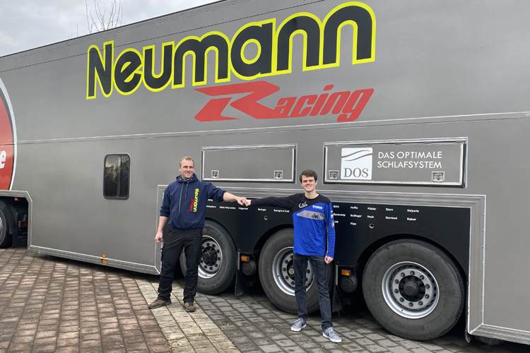 Florian Neumann (li.) mit Max Melzer