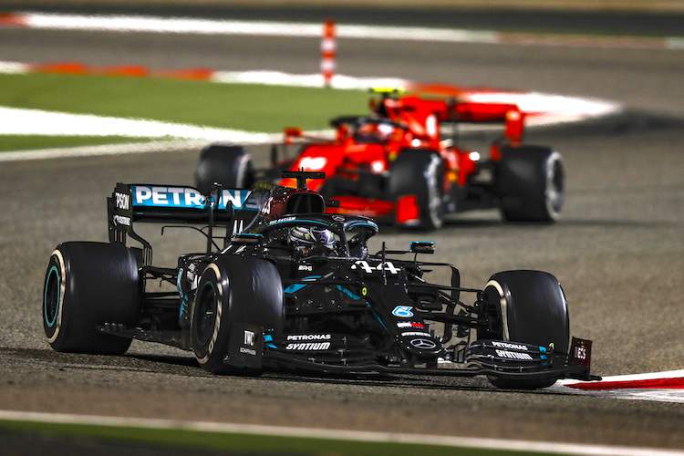 Mercedes hat Ferrari hinter sich gelassen