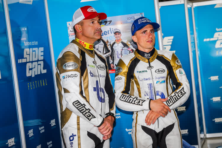 Keine Chance mehr auf den Seriengewinn für Tim Reeves (l.) und Kevin Rousseau