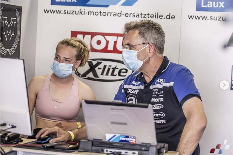 Lucy Michel mit Stefan Laux