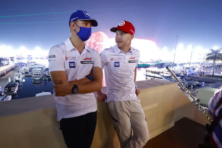 Mick Schumacher und Nikita Mazepin