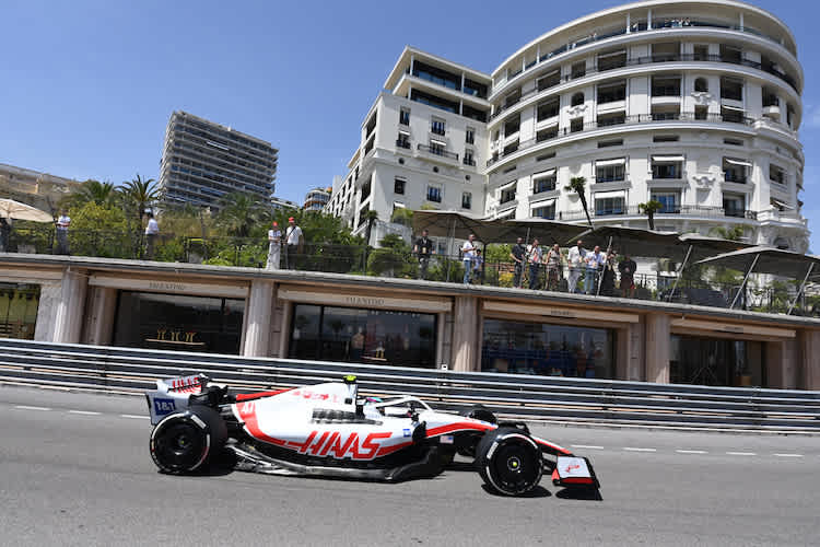 Mick Schumacher im Haas-Renner