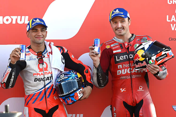 Jorge Martin und Jack Miller: Morgen ist ein komplettes Ducati-Podest möglich