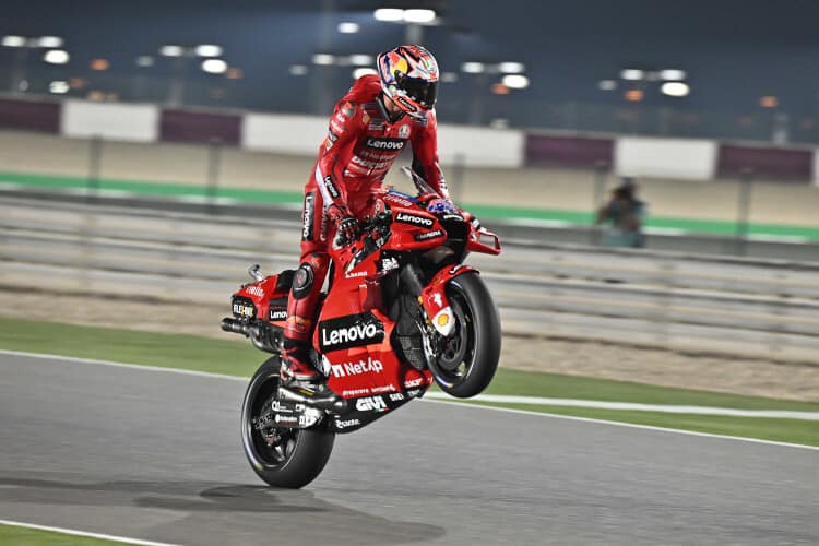 Jack Miller war am Freitag gut gelaunt