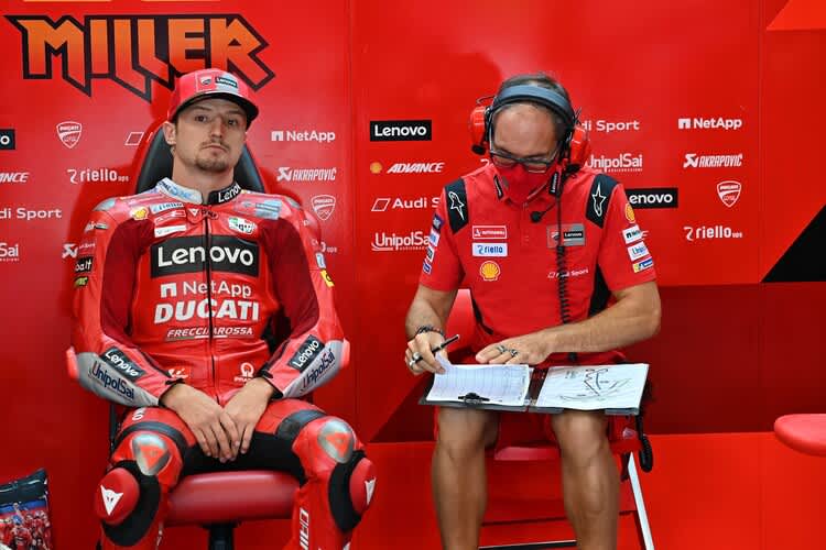 Jack Miller war mit dem ersten Tag in Misano zufrieden