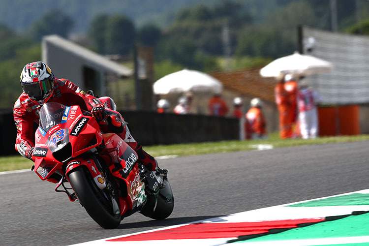 Jack Miller auf der Ducati: ER ist jetzt WM-Vierter