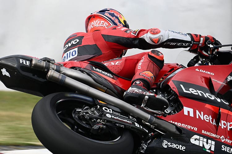 Jack Miller auf der Ducati GP22