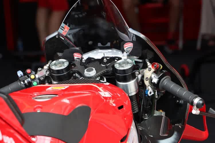 Das Cockpit der Jack-Miller-Ducati in Mandalika