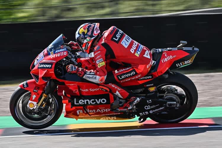 Jack Miller auf seiner Desmosedici