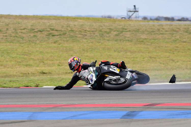 Jack Miller verzeichnete einen Sturz im Zeittraining