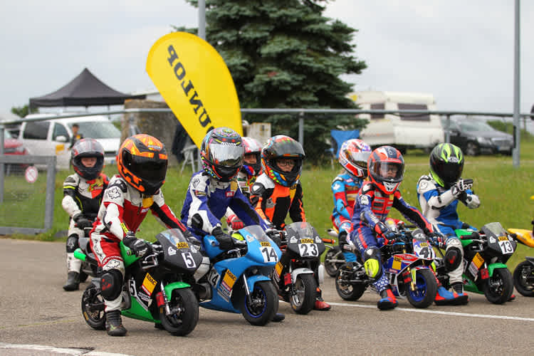 Die Jüngsten am Start