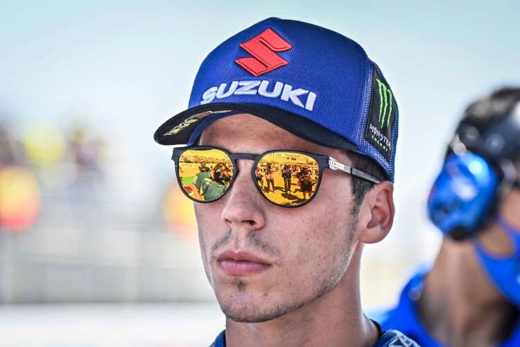 Joan Mir (24) blickt entschlossen nach vorne