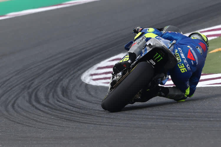 Joan Mir drehte am Trainingsfreitag in Katar die drittschnellste Runde