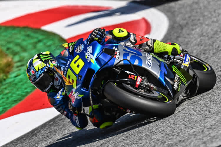 Joan Mir ist zufrieden mit seinem Samstag beim Steiermark-GP