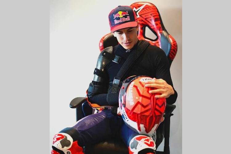 So startete Marc Márquez in das Jahr 2021