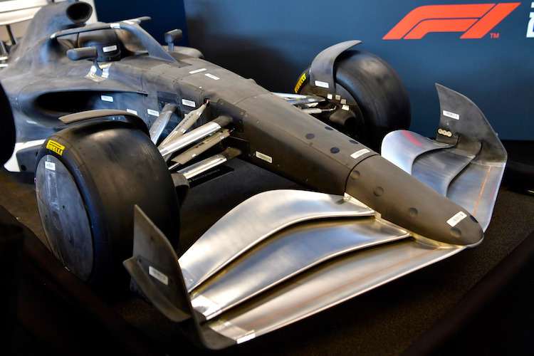 Ein Windkanalmodell für die Autos der Generation 2022