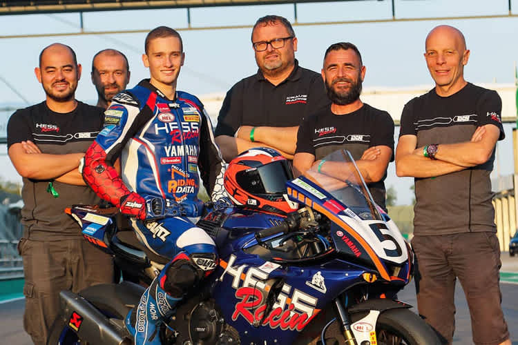 Jan Mohr mit dem Team Hess Racing