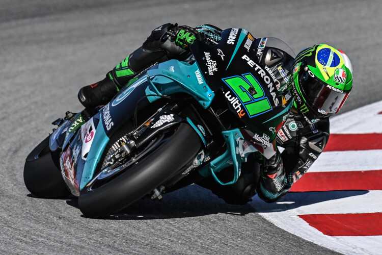 MotoGP-Tagesbestzeit für Franco Morbidelli