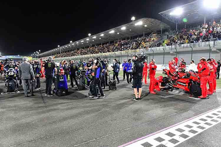 MotoGP-Startplatz in Doha: Die Ruhe vor dem Sturm