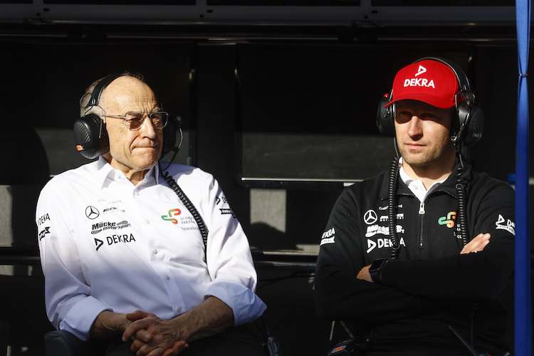 Gary Paffett sitzt in dem Mücke-Boliden