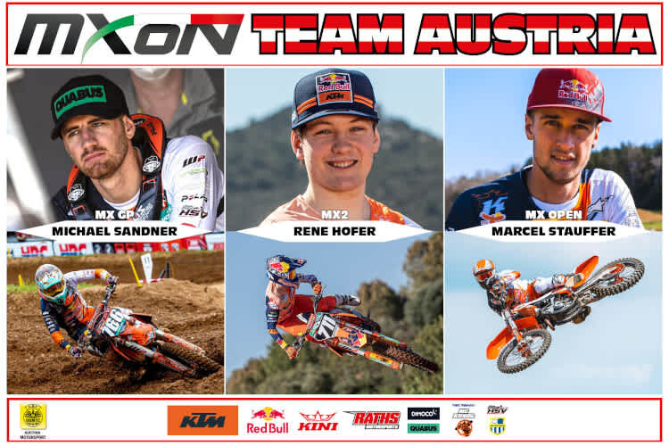 Das Line-up der Österreicher