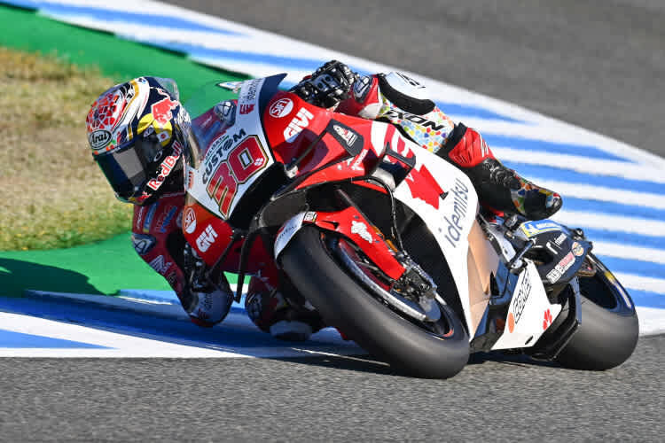 Takaaki Nakagami fand in Jerez sein gutes Gefühl wieder