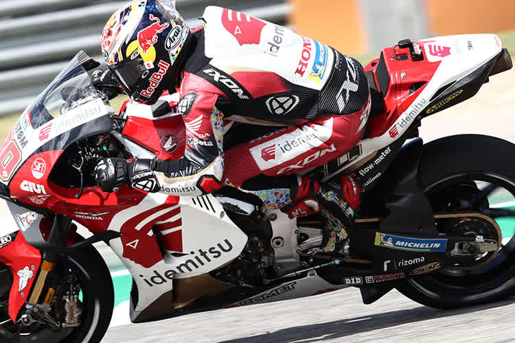 Taka Nakagami fuhr auf Platz 5