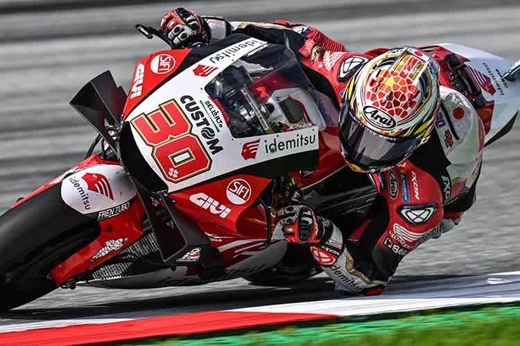 Takaaaki Nakagami auf der LCR-Honda