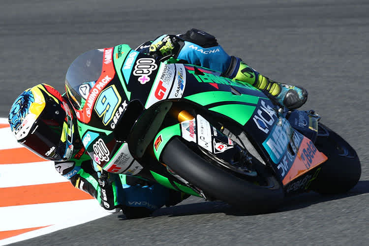 Jorge Navarro beim Valencia-GP 2021