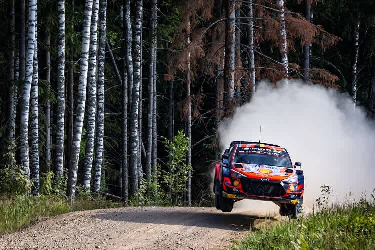   Thierry Neuville möchte auch in Finnland abheben