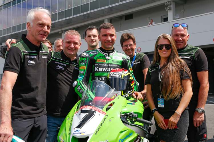 Erwan Nigon und das Team Weber