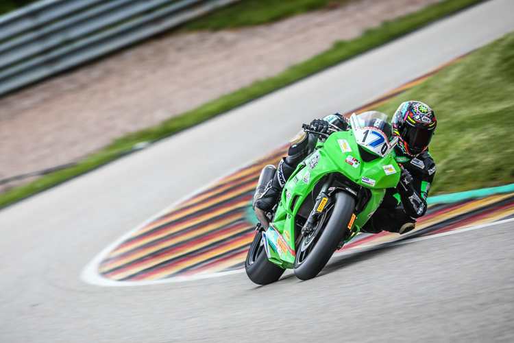 Gabriel Noderer auf dem Sachsenring