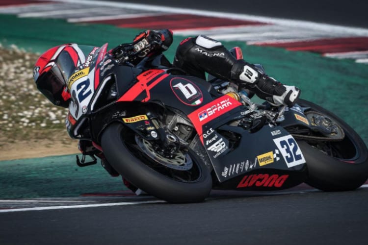 Oli Bayliss beim Misano-Test
