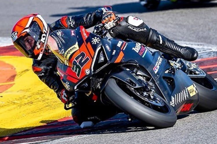 Oli Bayliss hatte einen Highsider