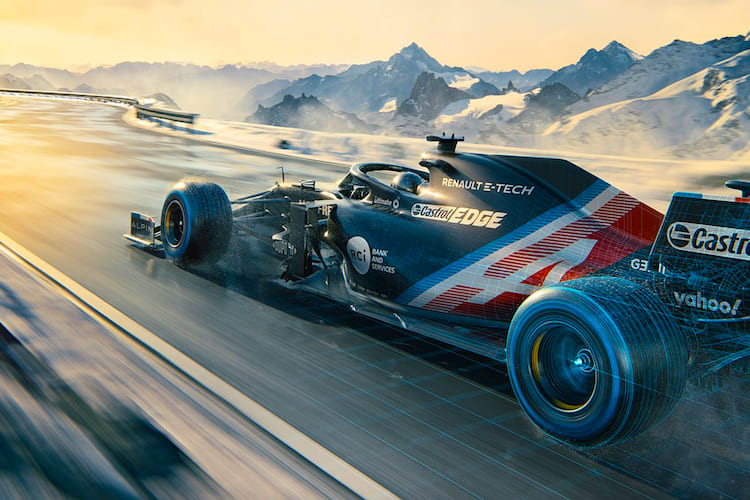 So hat sich Alpine vor kurzem vorgestellt