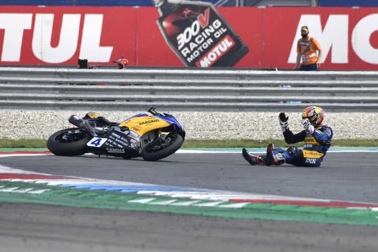 Der Sturz im zweiten Assen-Rennen hat viele Punkte gekostet