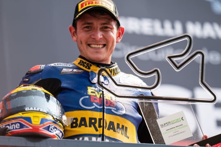 Steven Odendaal widmete sein Podium seiner Frau Denisa