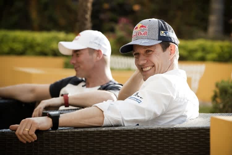 Sebastien Loeb und Sebastien Ogier