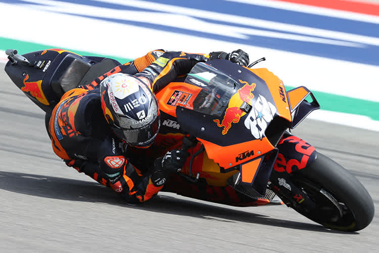 Miguel Oliveira auf der KTM Rc16