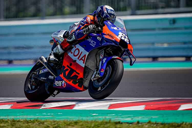 Nach zwei Tagen Gesamtschnellster: Miguel Oliveira auf der Tech3-KTM