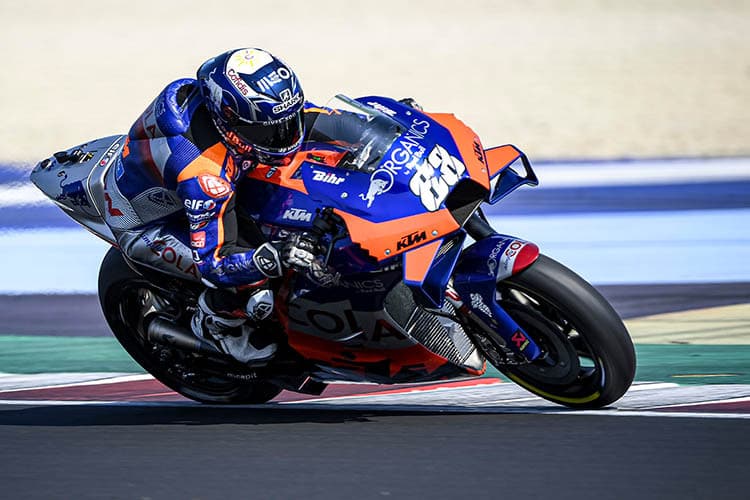 Miguel Oliveira auf der Red Bull-Tech3-KTM: Früher #44, jetzt #88