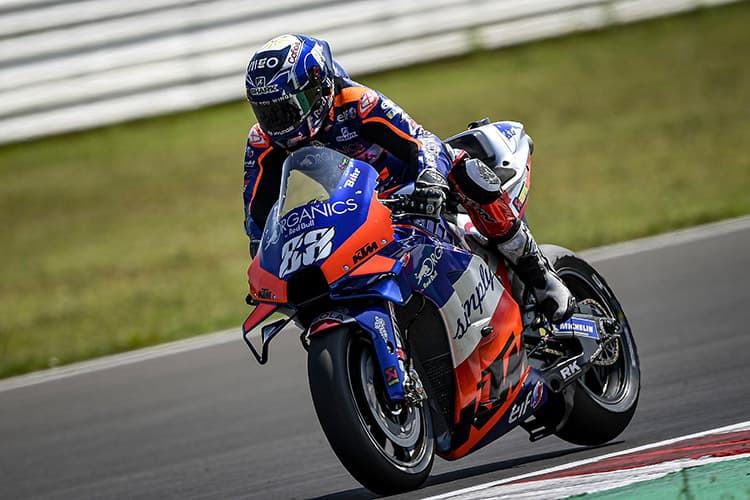 Miguel Oliveira beim Misano-Test