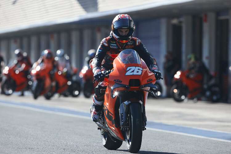 Dani Pedrosa wird auch 2021 für KTM testen