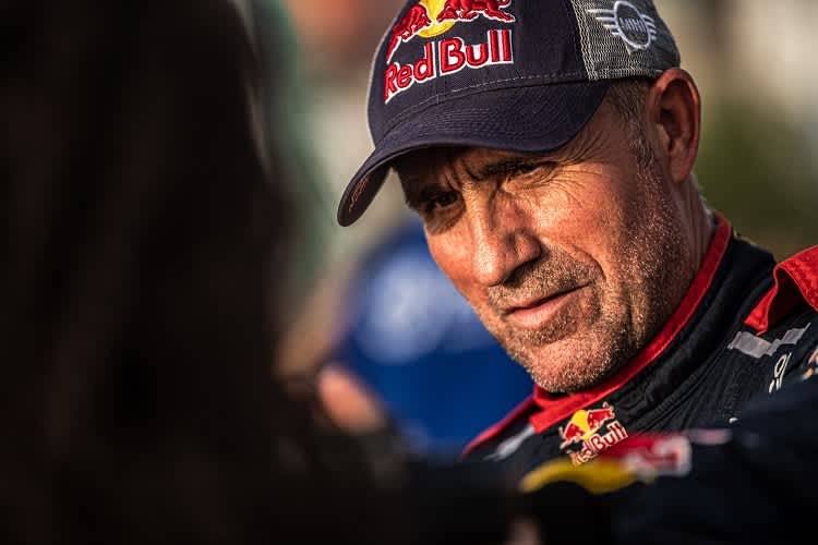 Der 13-fache Rekordsieger Stéphane Peterhansel