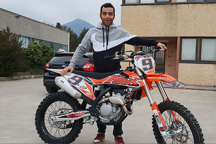Danilo Petrucci: Beim Offroad-Training schon lange auf KTM unterwegs