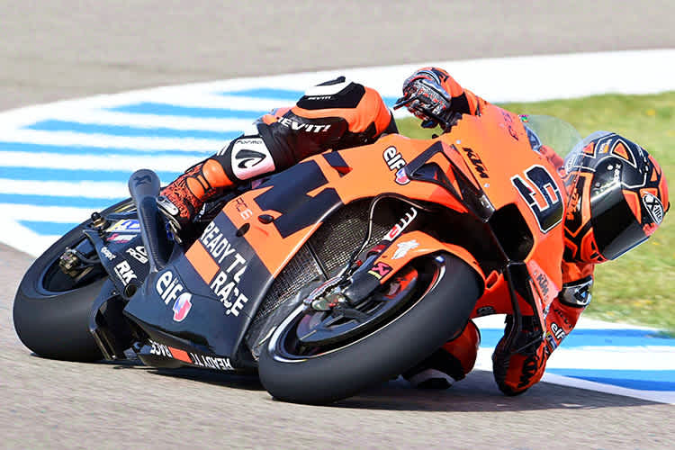Danilo Petrucci auf der Tech3-KTM in Jerez: Platz 17